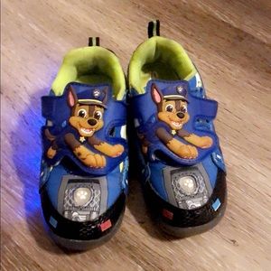 Paw petrol light up shoes for kids